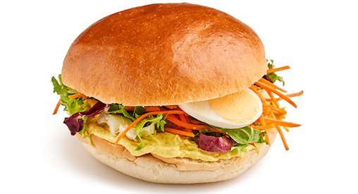 Salade de Poulet au Curry Soft bun - Salade de Poulet au Curry Soft bun