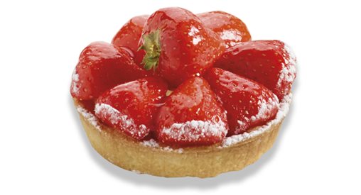 Tarte aux fraises - Tartelette aux fraises sablés