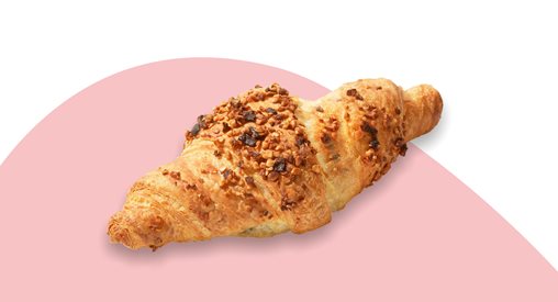 Croissant fourré à la pâte de noisettes - Croissant fourré à la pâte de noisettes