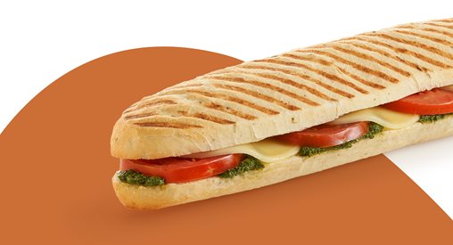 Panini caprese - Wit