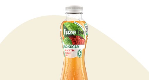 Fuze Tea Raspberry/mint no sug. 40cl - Fuze Tea Raspberry/mint no sug. 40cl
