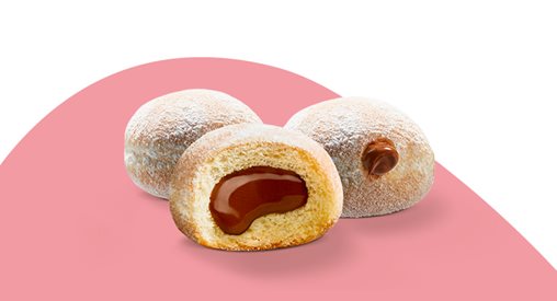 Mini beignet nutty chocolate (3st) - Mini beignet nutty chocolate (3st)