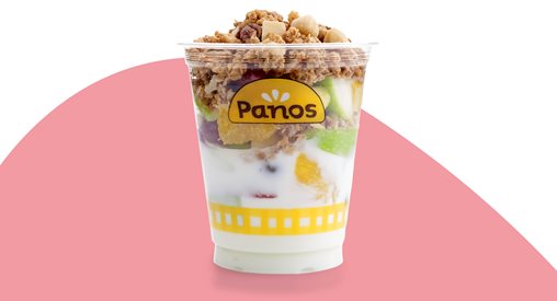 Yoghurt met granola & fruitmix - Yoghurt met granola & fruitmix