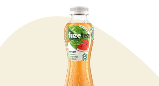 Fuze Tea Watermelon Mint 40cl - Fuze Tea Watermelon Mint 40cl