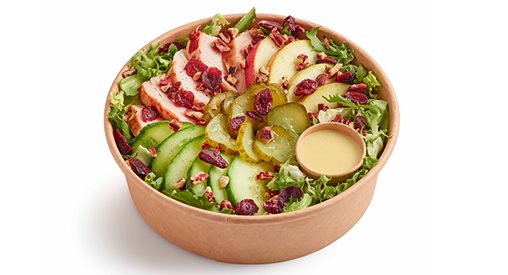 Salade Chick'n Honey Mustard - Salade Chick'n Honey Mustard