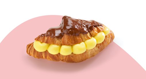 Croissant à la crème & chocolat - Croissant à la crème & chocolat