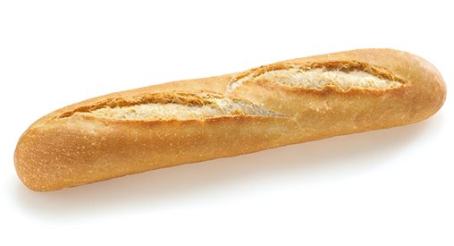 Demi-baguette blanche - Demi-baguette blanche